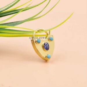 14k Yellow Gold Plated Padlock. designer padlock, Initial Topaz Padlock, Heart Padlock,  Turquoise Padlock, Silver Heart padlock Jewelry
