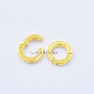 Push Lock Jewellery Gold