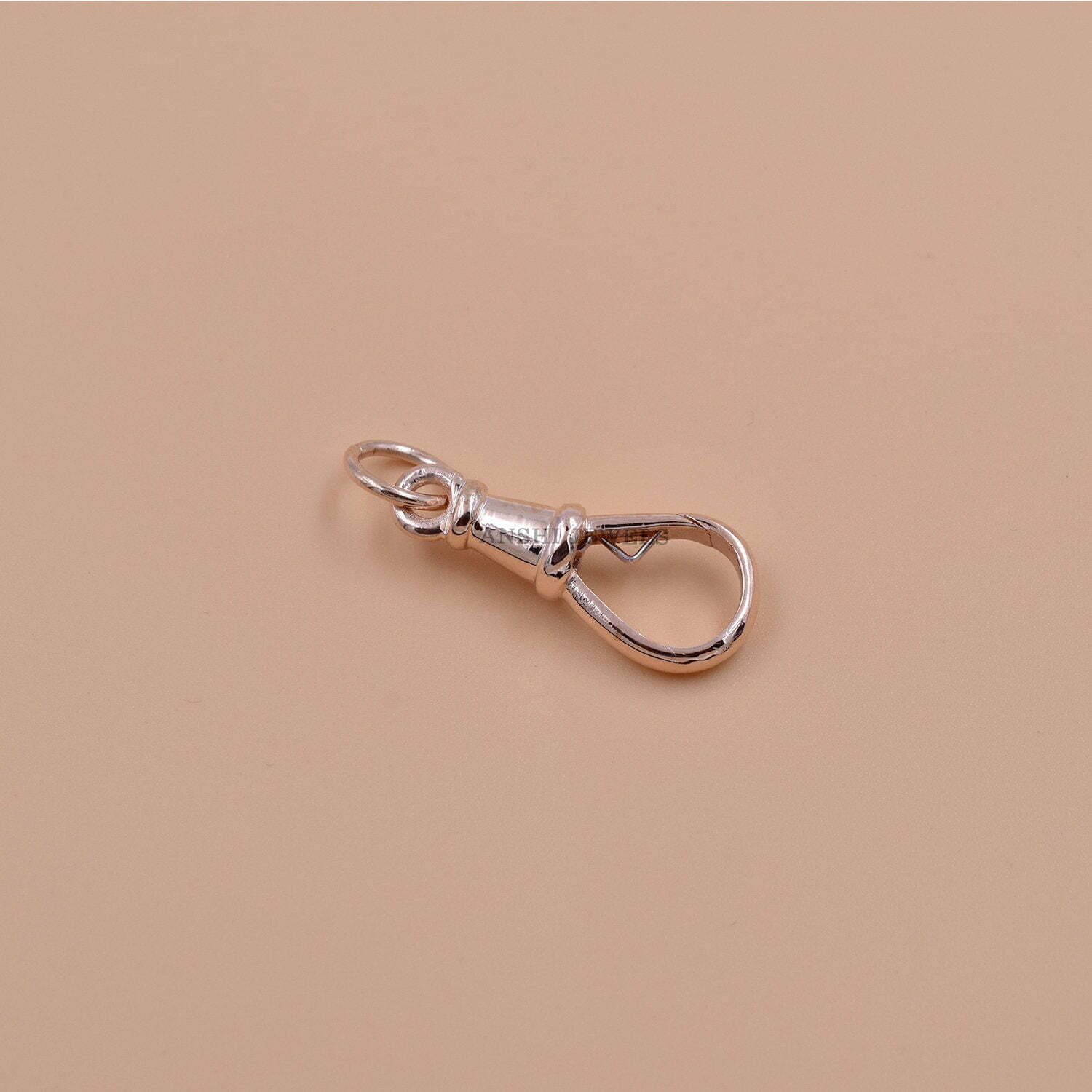 9K Rose Gold Swivel Lock Designer Gold Lock Jewelry - Image 2