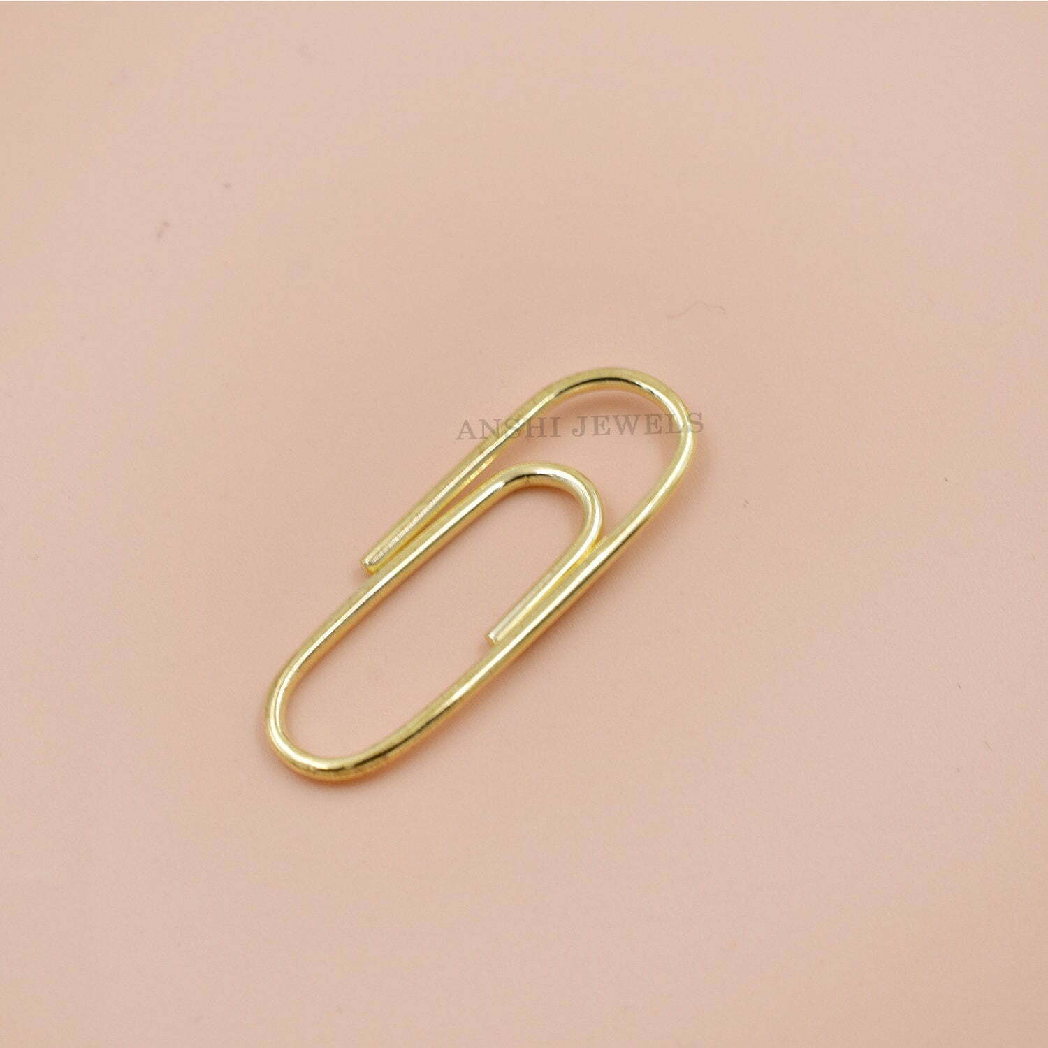 925 Sterling Silver Paper Clip Lock, Paper Clip Chain, Paper Lock, Paper Clip Lock - Image 4