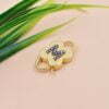 M Letter Padlock Neckless