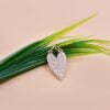 Diamond Heart Charm Pendant