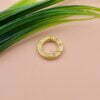 Gold Enhancer Charm Lock