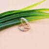 Turquoise Huggie Hoop Earrings