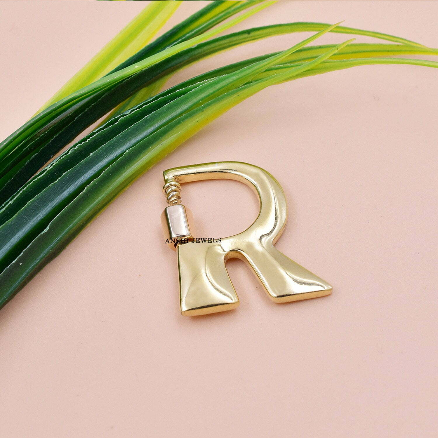 Alphabet Letter Carabiner Lock