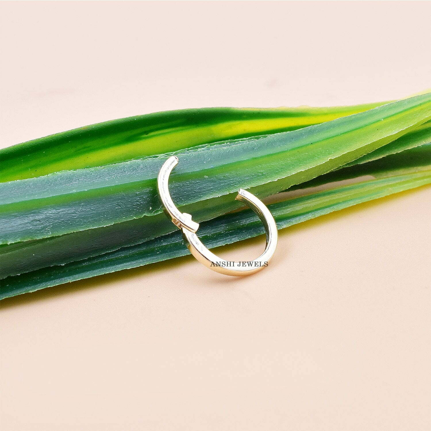 14K Yellow Gold Plated Round Clasp Lock, Jewelry Connector Charm Lock, 12mm Charm Clasp Lock, Gift For Her - Image 3