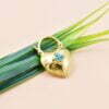 Turquoise Gemstone Padlock