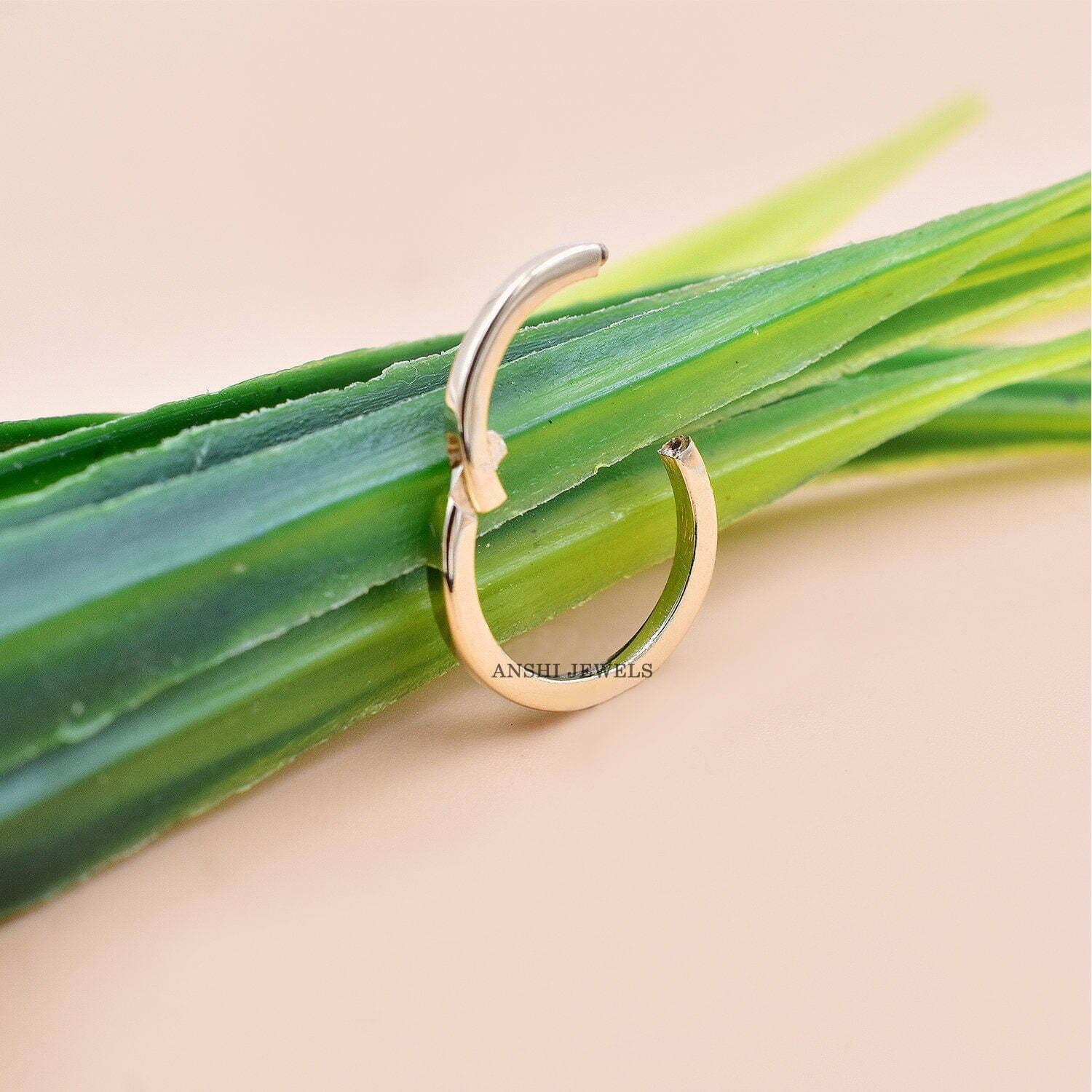 14K Yellow Gold Plated Round Clasp Lock, Jewelry Connector Charm Lock, 12mm Charm Clasp Lock, Gift For Her - Image 5