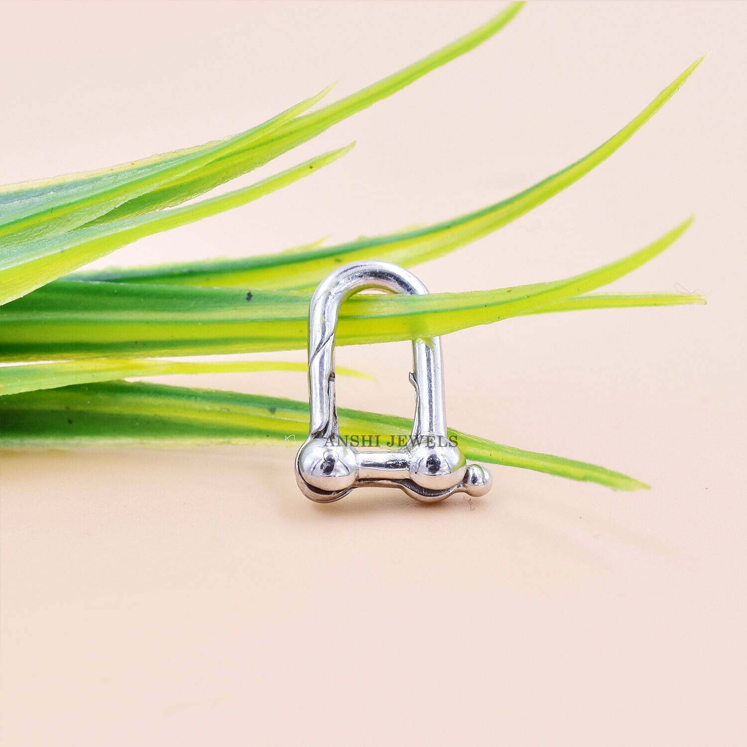 925 Sterling Silver Bracelet Hook, Woman Bracelets Spring Lock, Silver Bracelets Jewelry Connector Hook - Image 3