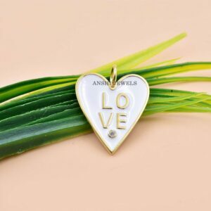 Love Heart Charm Pendant