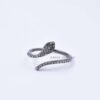 Fashionable Diamond Snake Ring