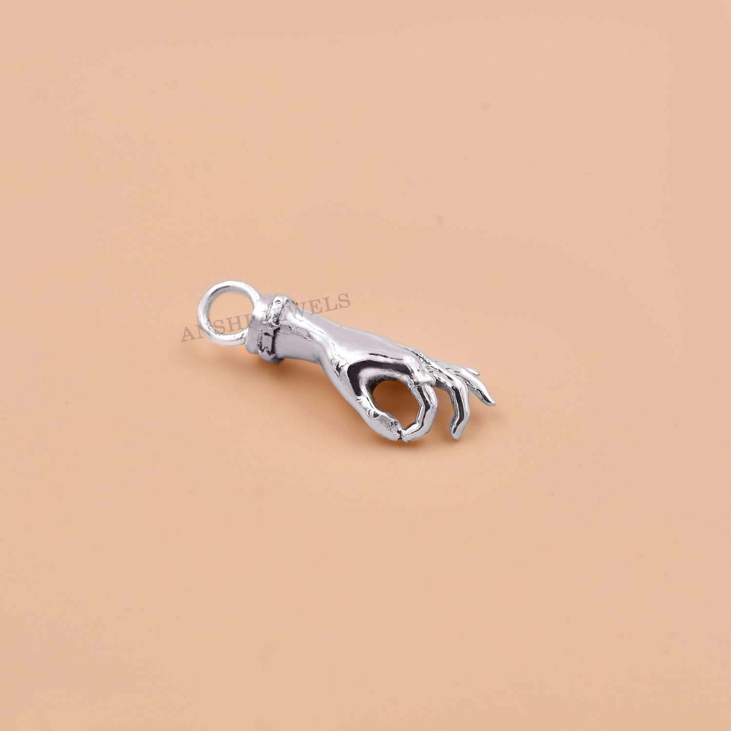 Silver Figa Hand Pendant