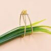 Pave Diamond Hoop Earrings