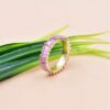 Gold Baguette Band Ring