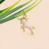 Gold Plated Horse Charm