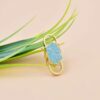 Sterling Silver Turquoise Padlock