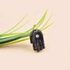 Black Onyx Hamsa Pendant
