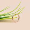 14k Rose Gold Plain Round Connector Lock Jewelry