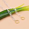 925 Sterling Silver Chain, Natural Silver Chain, Paper Clip Chain, Handmade Silver Chain