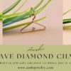 Pave diamond handmade jewelry