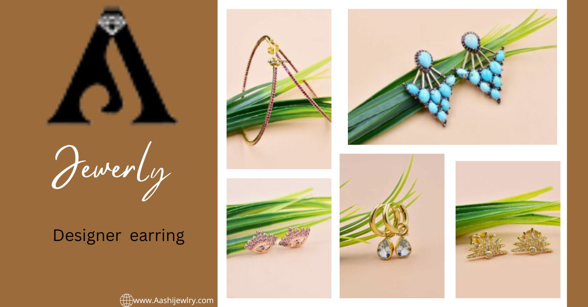Designer earrings handmade jewelry