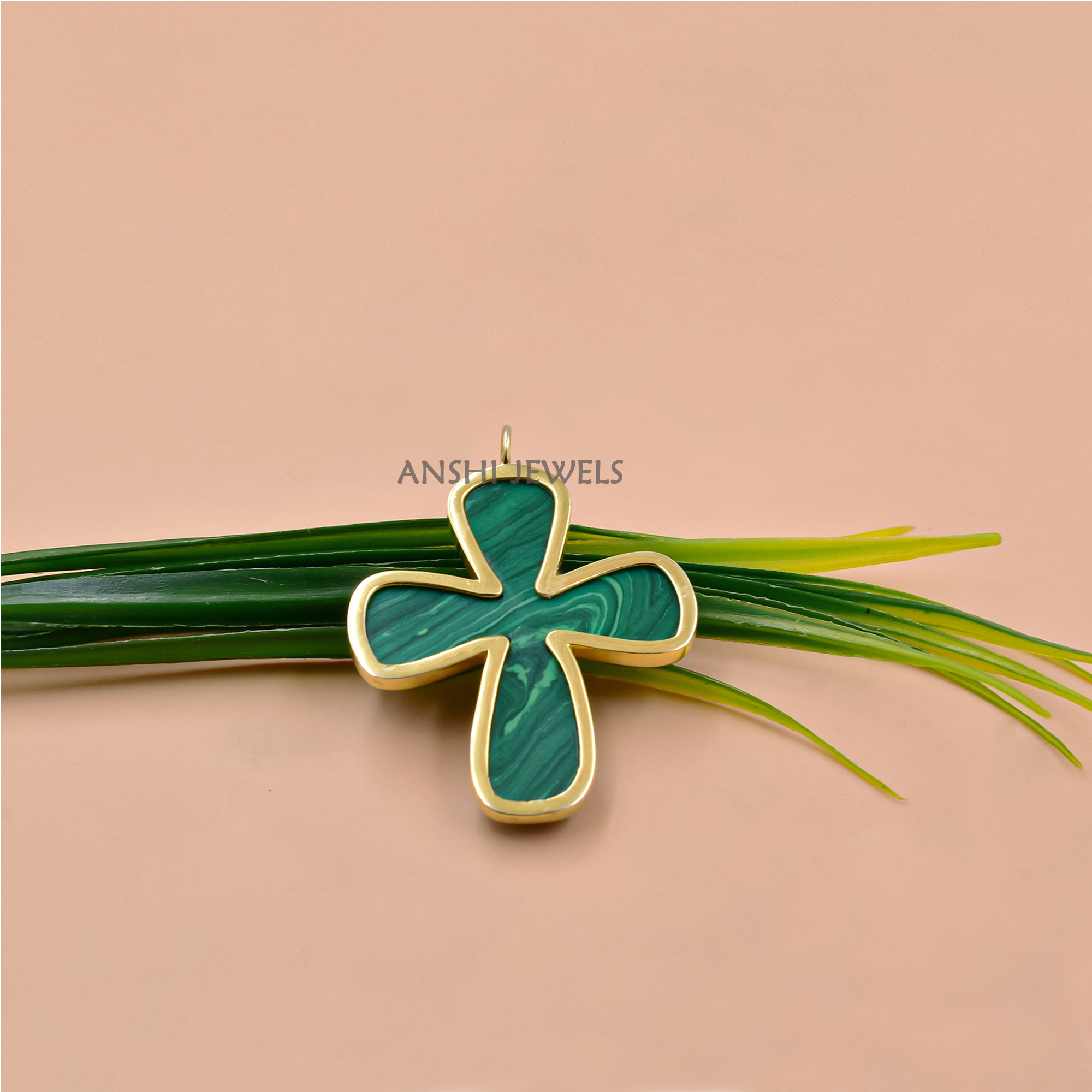 Tiger’s Eye Cross Pendant in Sterling Silver with White CZ – Protective Charm Jewelry - Image 4
