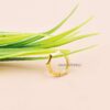 14K Gold Plated Bamboo Enhancer Clasp, Sterling Silver Charm Holder, Necklace Connector Lock