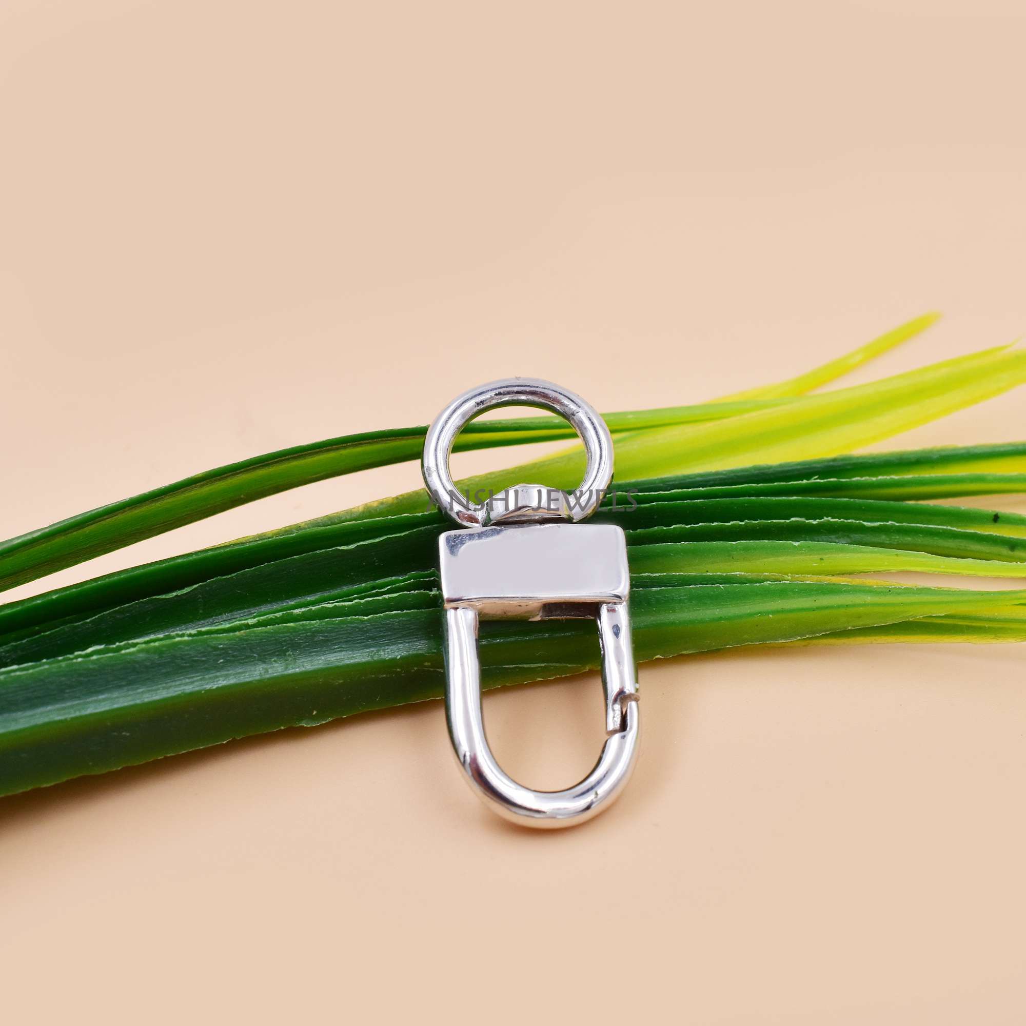 Elegant Gold-Plated Sterling Silver Clasp Lock – Modern Jewelry Connector for Necklaces & Bracelets - Image 4