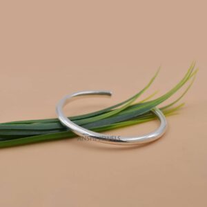 Classic Open Cuff Bracelet in Sterling Silver – Modern Timeless Jewelry