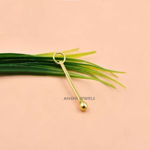 The Golden Matchstick Pendant – 14K Gold-Plated 925 Sterling Silver Charm