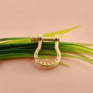 Silver Screw Bar Shackle Connector for Multi-Chain Necklaces